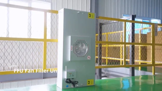 Laminar Flow Hood Mycology HEPA Filter H14 FFU with Pre Filter